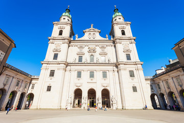 Fototapeta premium Salzburg Cathedral in Salzburg