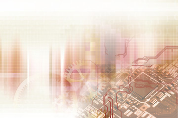 high technology concept