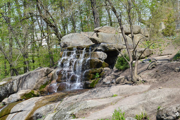 waterfall in the park