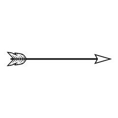 Obraz premium arrow icon over white background vector illustration