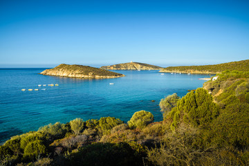 Tuarredda beach in south sardinia