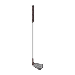 golf club isolated icon vector illustration design