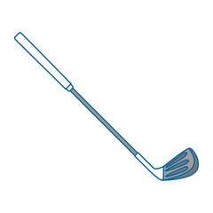 golf club sport icon vector illustration graphic design