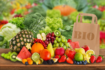 Obst und Gemüse - Bio