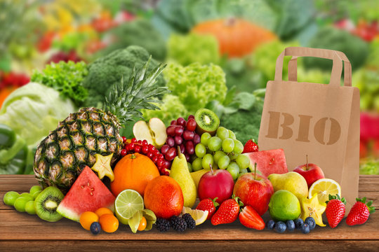 Obst und Gem&uuml;se - Bio