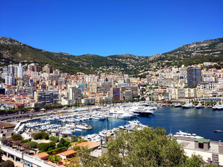 Fototapeta na wymiar Vista de Monaco
