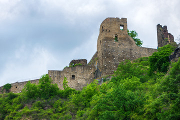 Are Castle near village Altenahr