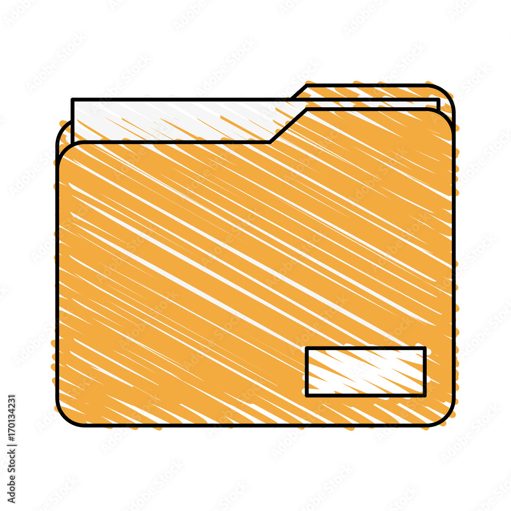 Poster file of document data archive and storage theme isolated design vector illustration