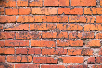 Old brick wall texture background