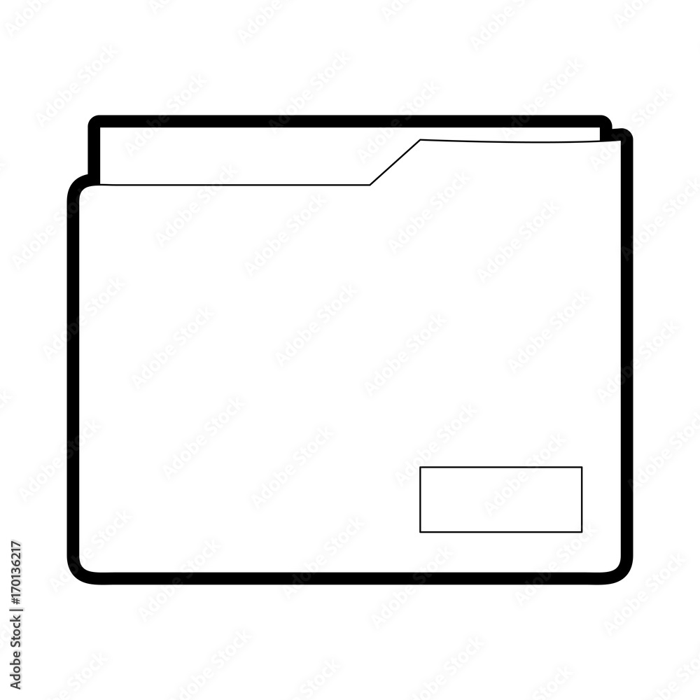 Poster file of document data archive and storage theme isolated design vector illustration