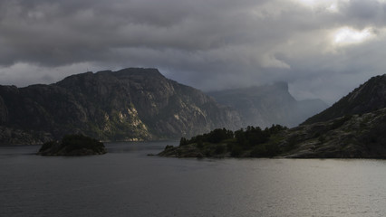 Fototapeta na wymiar Lysefjord