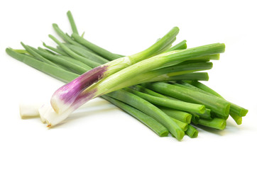 Fresh spring onions