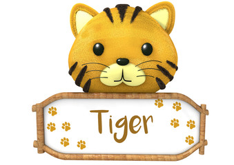Tigre Cartel Peluche