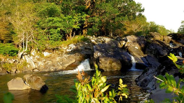 Waterfall, Black Valley, Country Kerry, Ireland - Graded Version