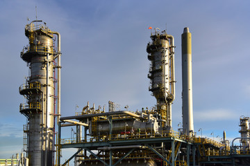 Oil and Gas industrial refinery plant