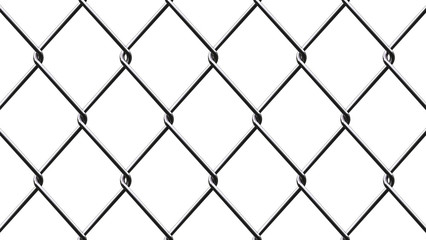 metal mesh fence. background of metal mesh isolated on white background
