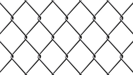 metal mesh fence. background of metal mesh isolated on white background