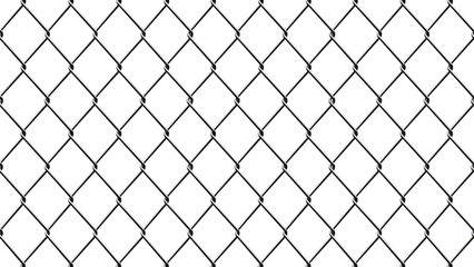 metal mesh fence. background of metal mesh isolated on white background
