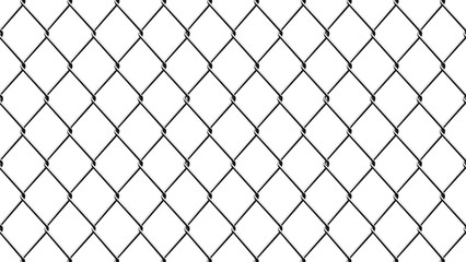 Fototapeta premium metal mesh fence. background of metal mesh isolated on white background