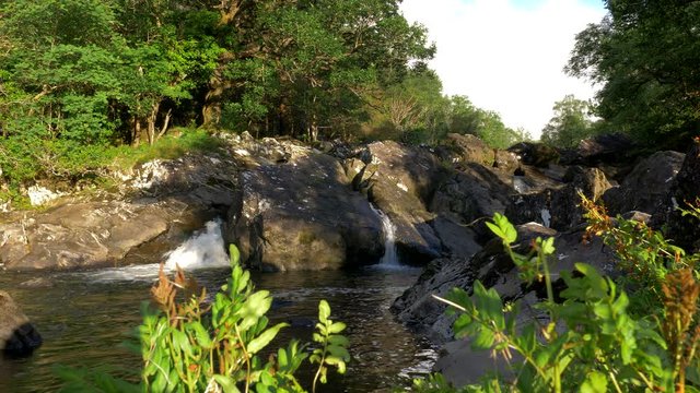 Waterfall, Black Valley, Country Kerry, Ireland - Graded Version