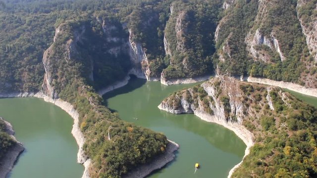 Meanders of the Uvac river, Serbia 
