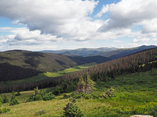 Obraz premium Rocky Mountain National Park w Kolorado