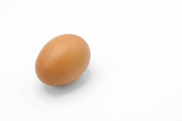 Egg isolated on white background cutout