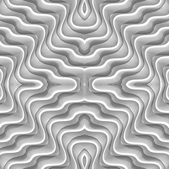 Design seamless monochrome waving pattern