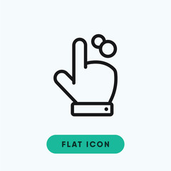 Pay per click vector icon