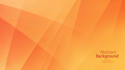 Warm tone and Orange color background abstract art vector
