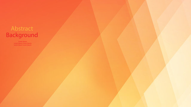 Warm tone and Orange color background abstract art vectorr 
