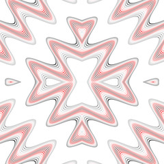 Obraz premium Design seamless colorful waving pattern
