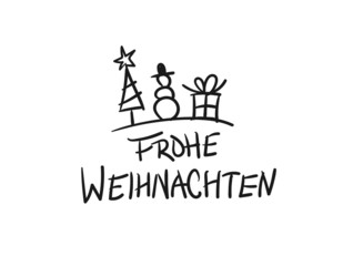 Merry Christmas Frohe Weihnachten