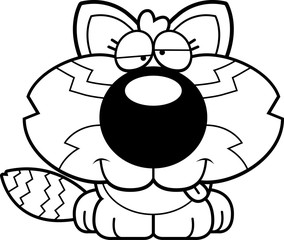 Cartoon Goofy Red Panda