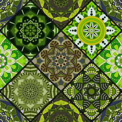 Seamless pattern. Vintage decorative elements. Hand drawn background. Islam, Arabic, Indian, ottoman motifs. Perfect for printing on fabric or paper.