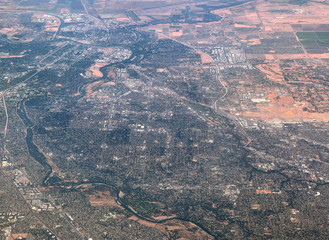Sacramento - aerial view