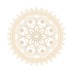 Flower Mandalas. Vintage decorative elements. Oriental pattern, vector illustration. Islam, Arabic, Indian, turkish, pakistan, chinese, ottoman motifs