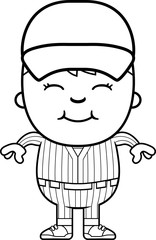 Boy Baseball Player