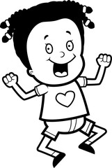Girl Jumping