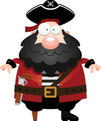 Happy Cartoon Pirate