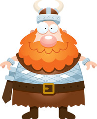 Happy Cartoon Viking