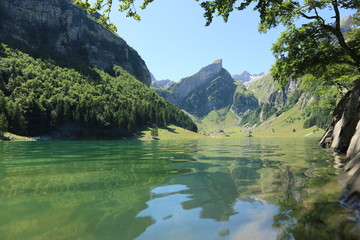 Seealpsee mit S&auml;ntis