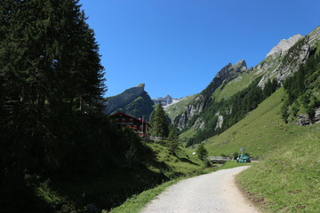 Weg zum Seealpsee