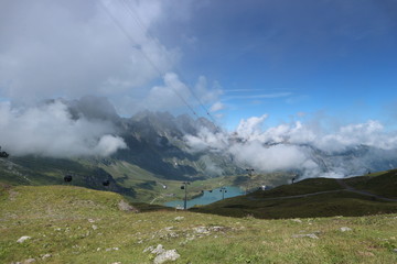Aussicht oberhalb Tr&uuml;bsee