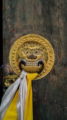 Poignée de porte de monastère
