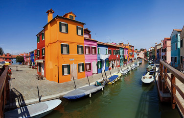 Fototapeta na wymiar Burano bei Venedig 2