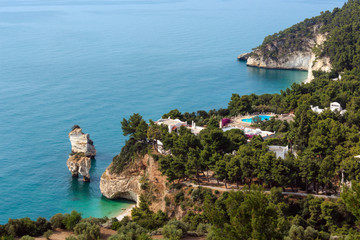 Faraglioni di Puglia  Baia Delle Zagare, Italy
