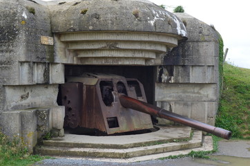 batterie de longues sur mer