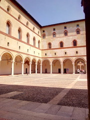 Obraz premium Festung Mailand, Italien