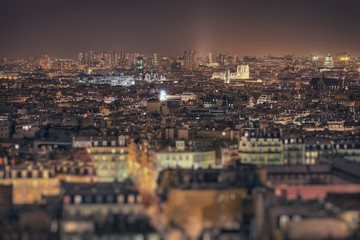 Fototapeta na wymiar Paris at night 